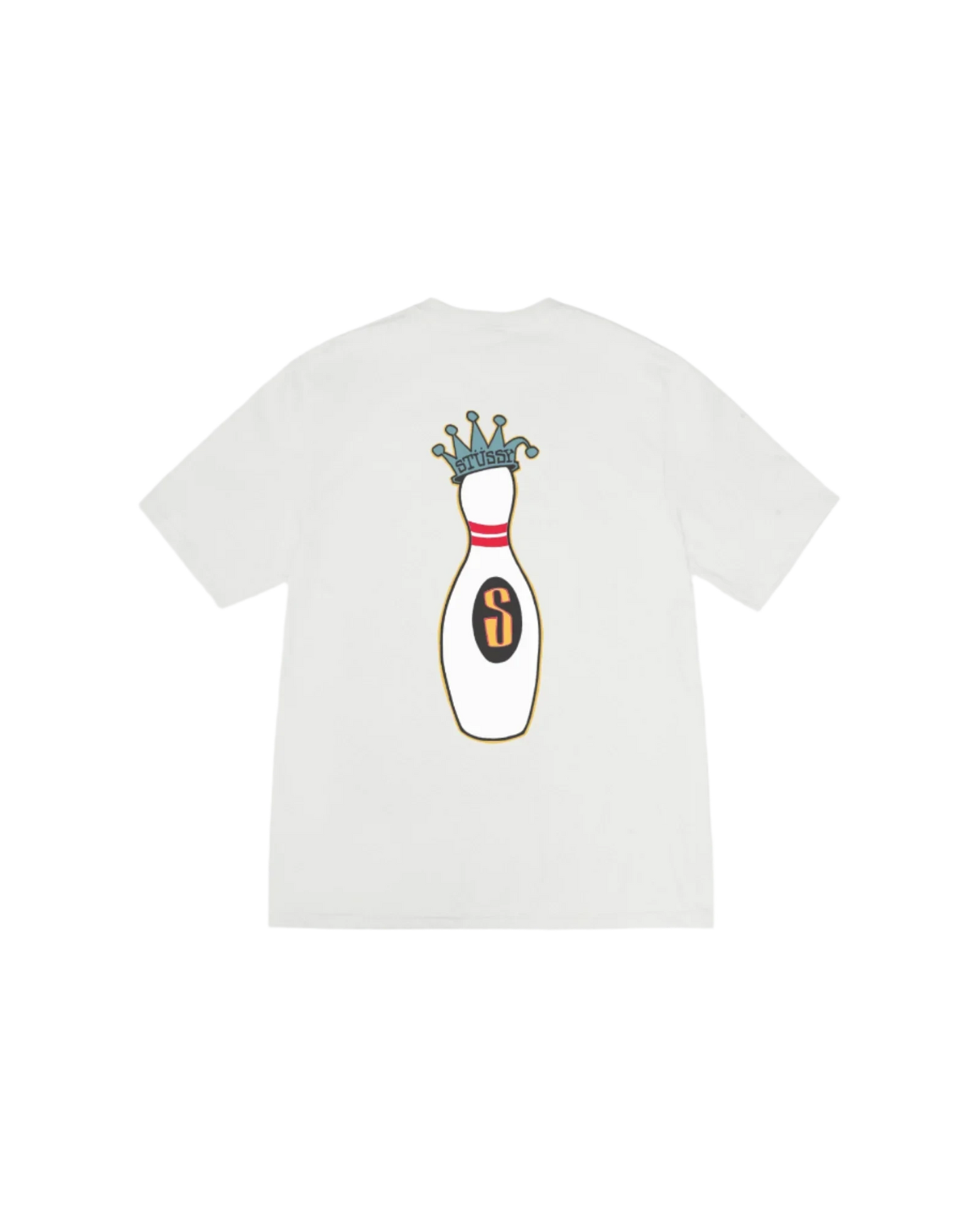 Stussy White Kingpin tee