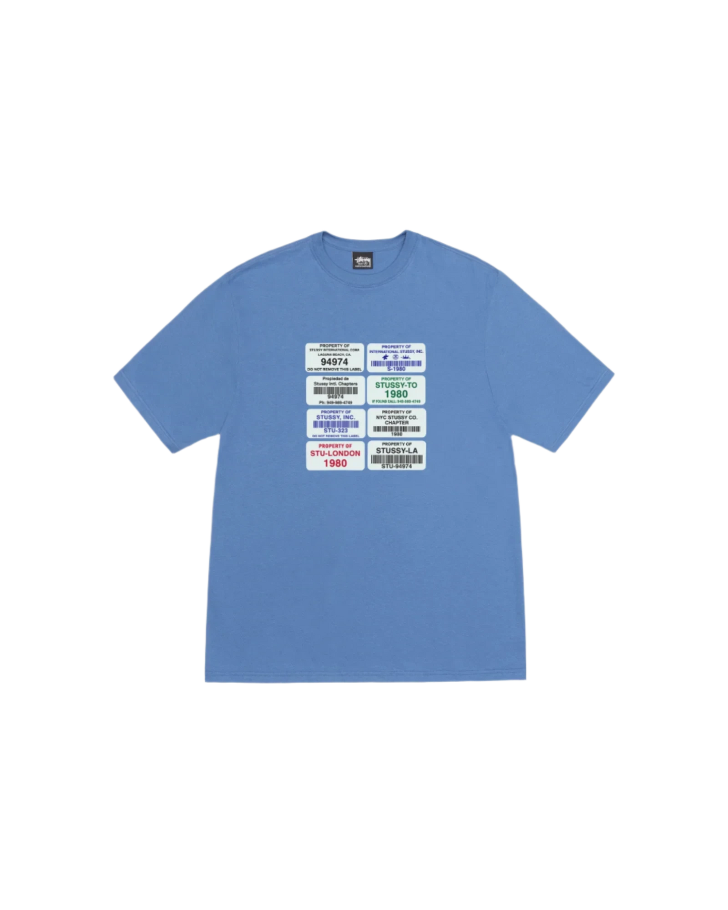 Stussy Blue Codes tee