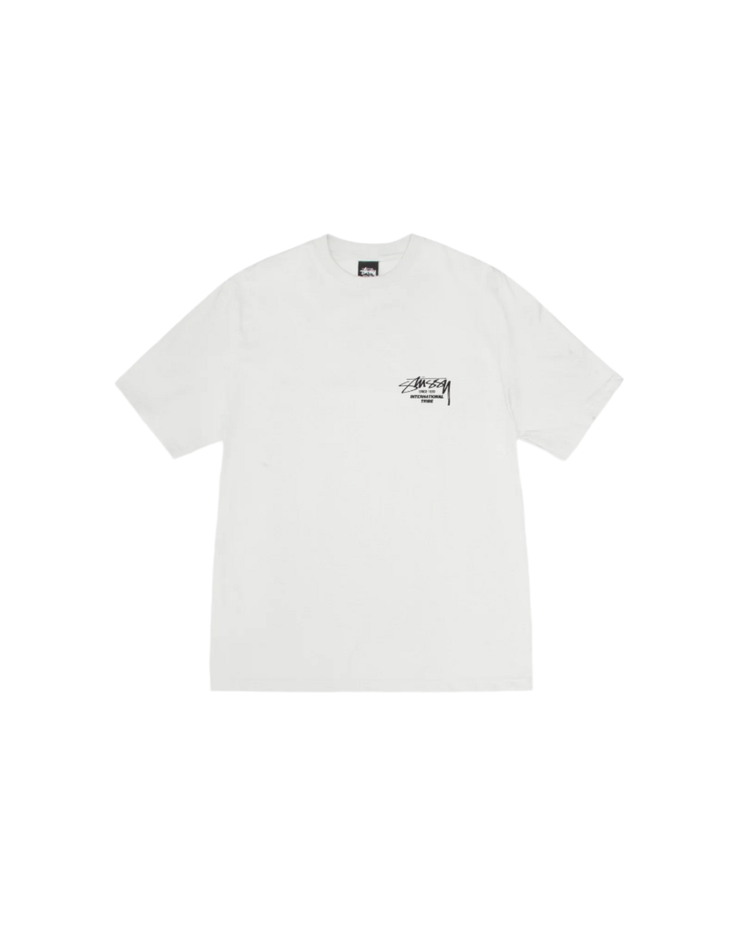 Stussy White Beat Sounds tee