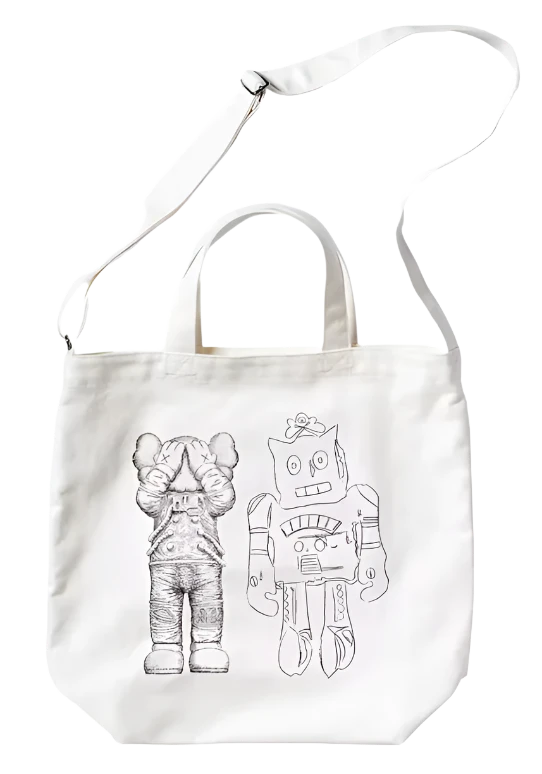 Kaws Tote bag