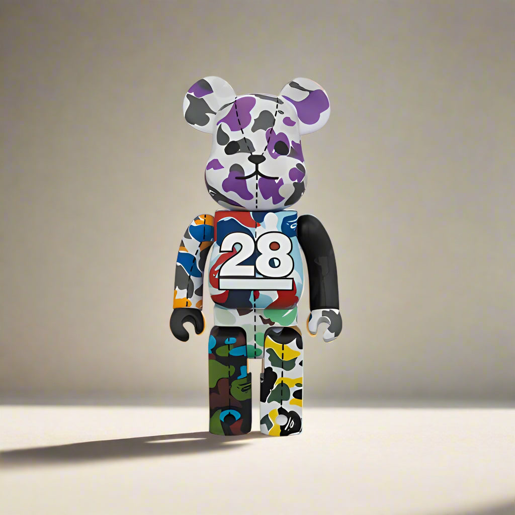 Bearbrick x BAPE 28th Aniversario
