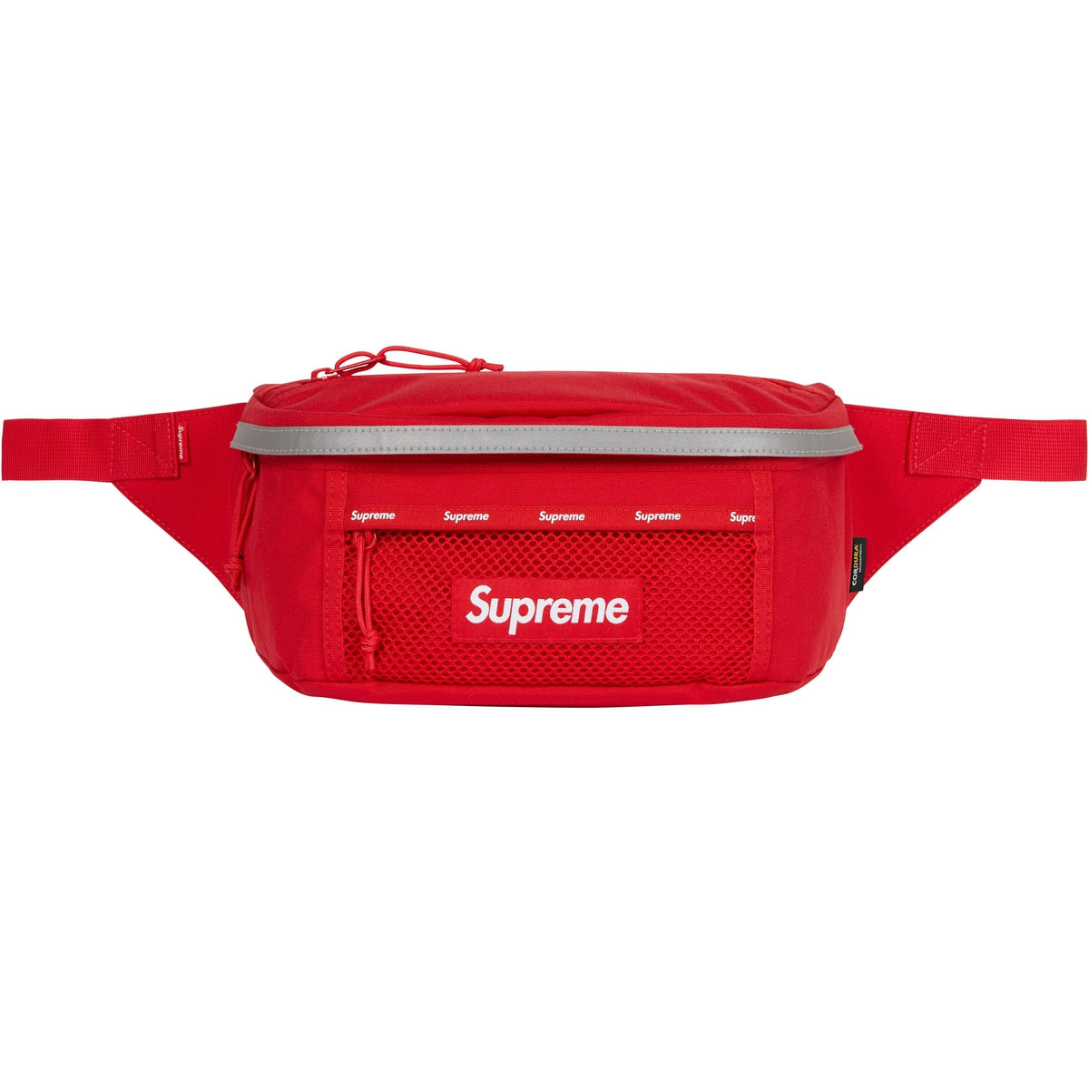 Supreme Red Wrist Bag