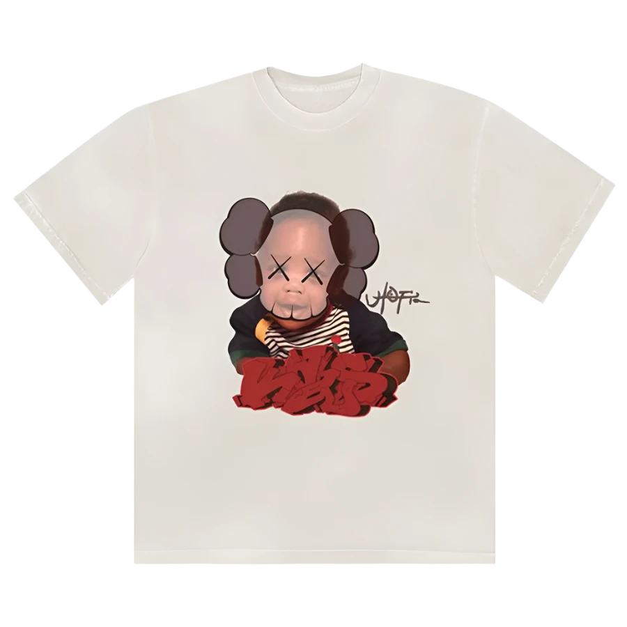 Travis Scott x Kaws tee