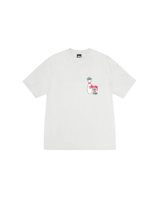 Stussy White Kingpin tee