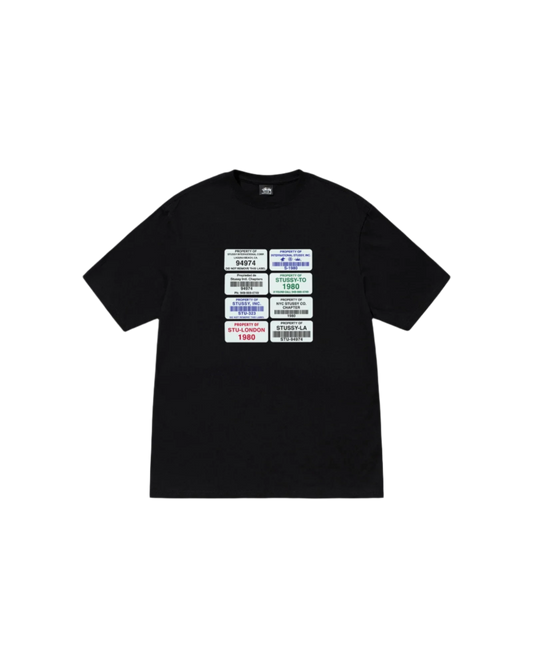 Stussy Black Codes tee