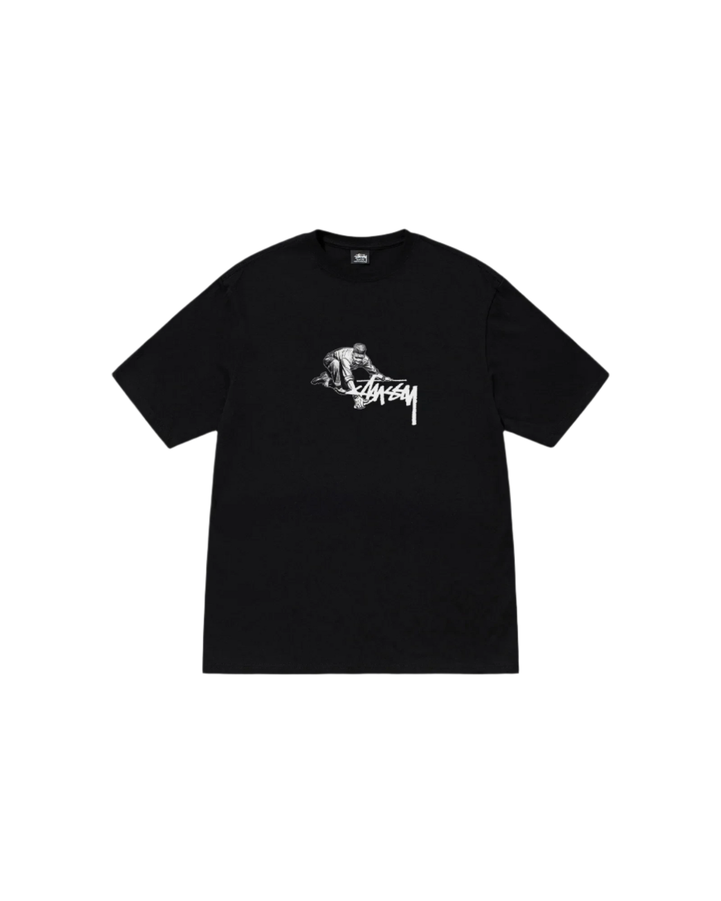 Stussy Black Worker tee