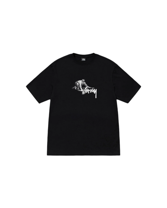 Stussy Black Worker tee