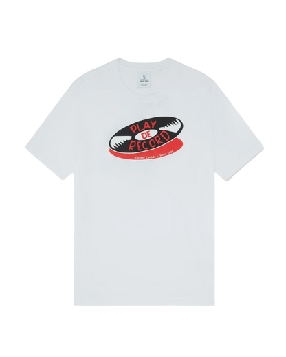 OVO White Record tee