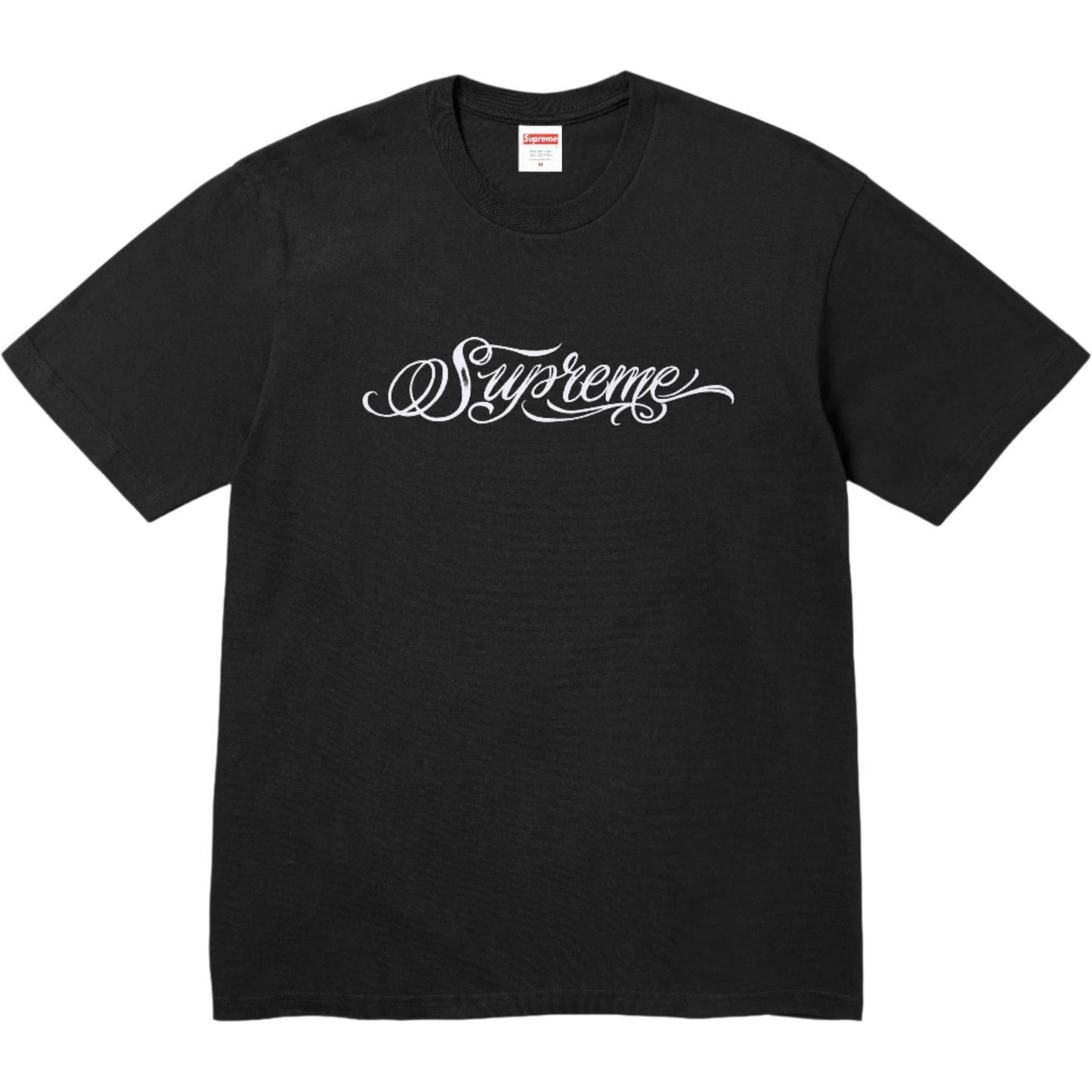 Supreme Black Script tee