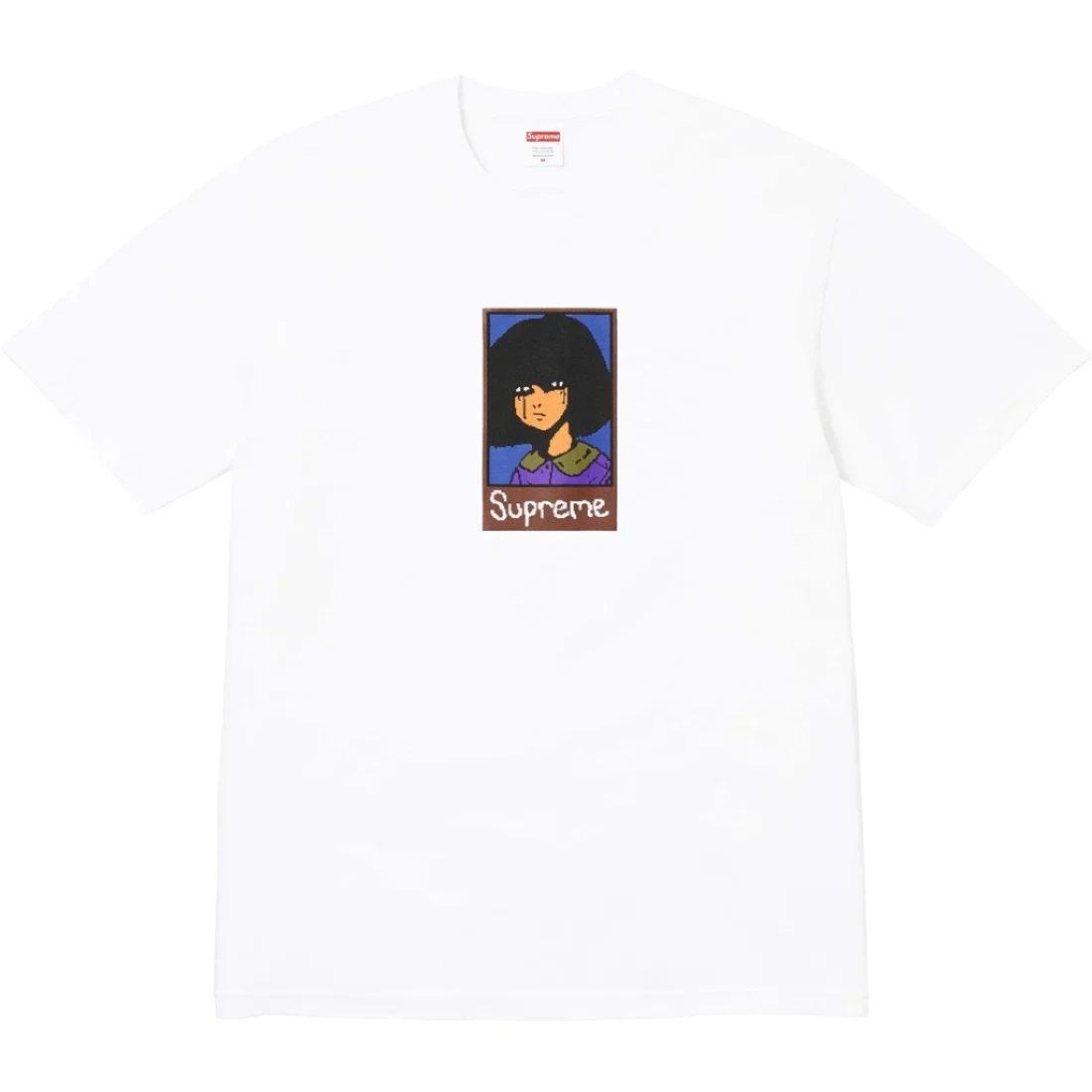 Supreme White Emo tee