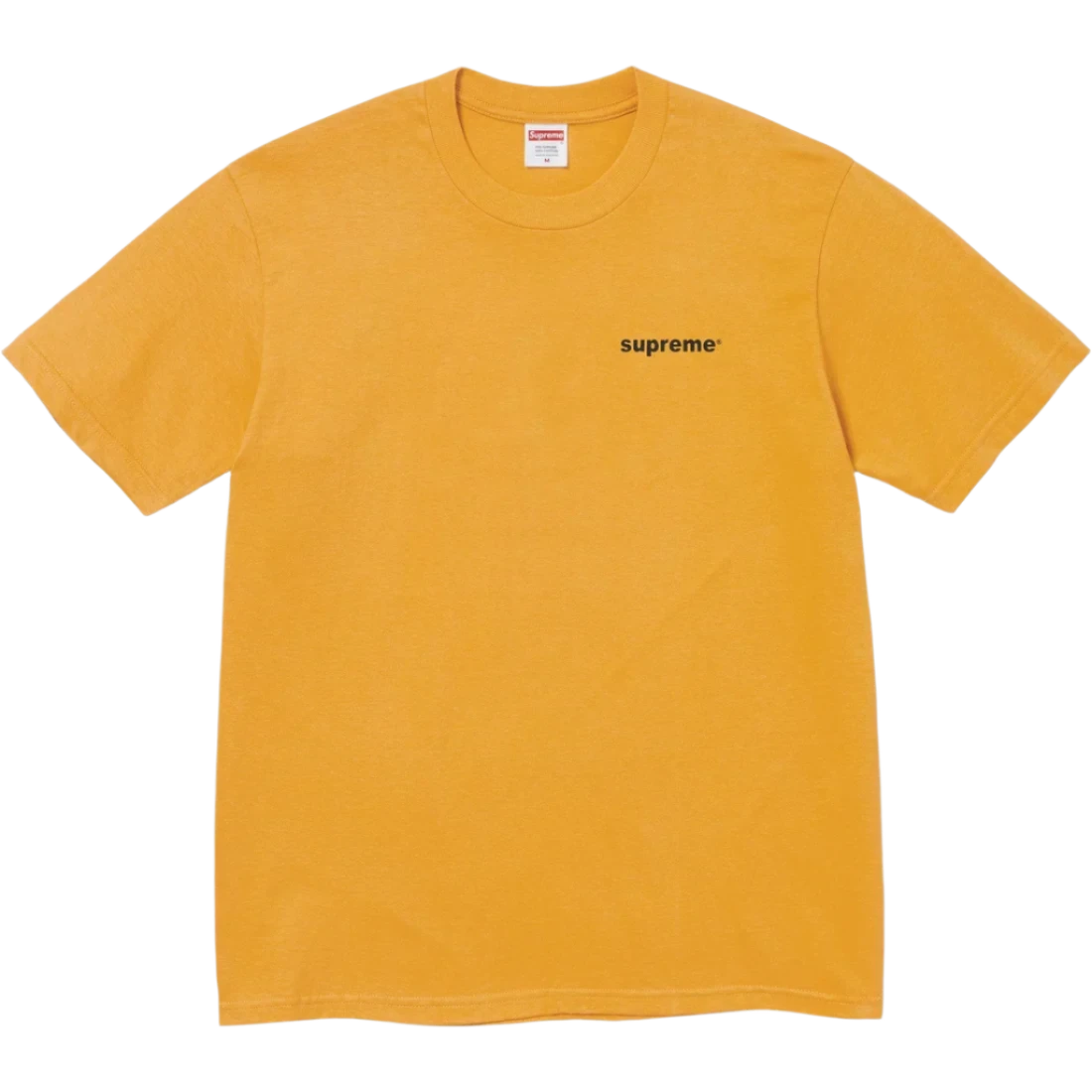 Supreme Yellow Fuck Money tee