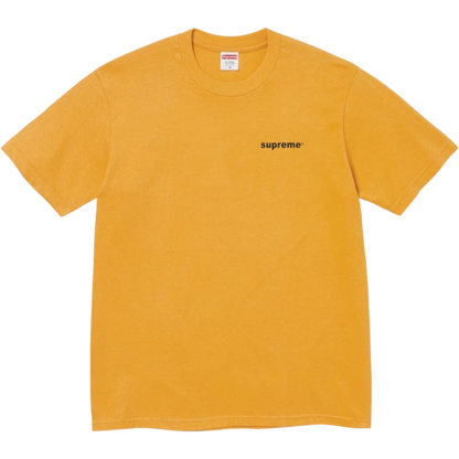 Supreme Yellow Fuck Money tee