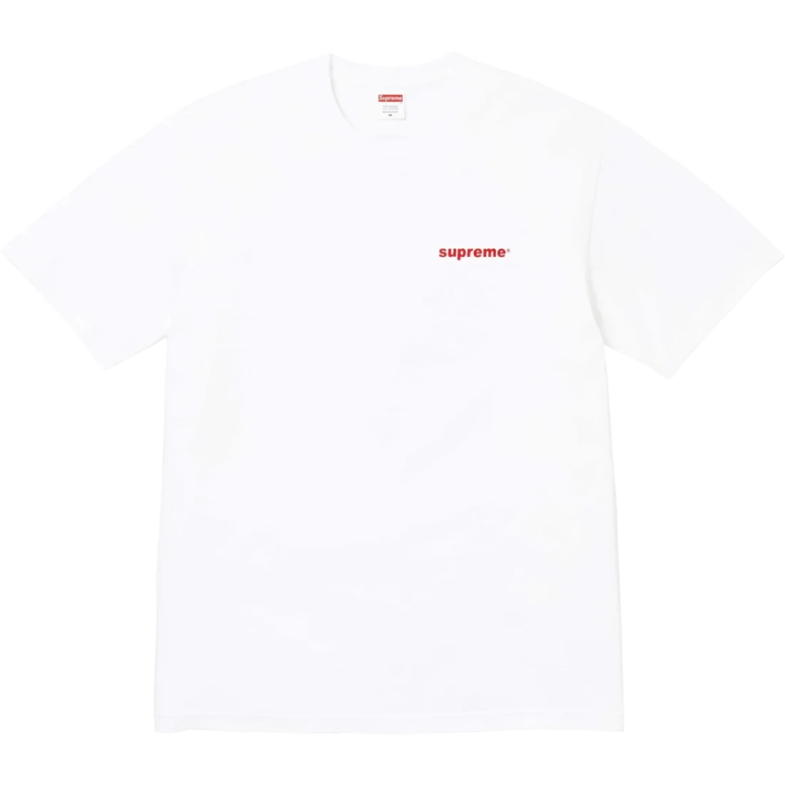 Supreme White Fuck Money tee