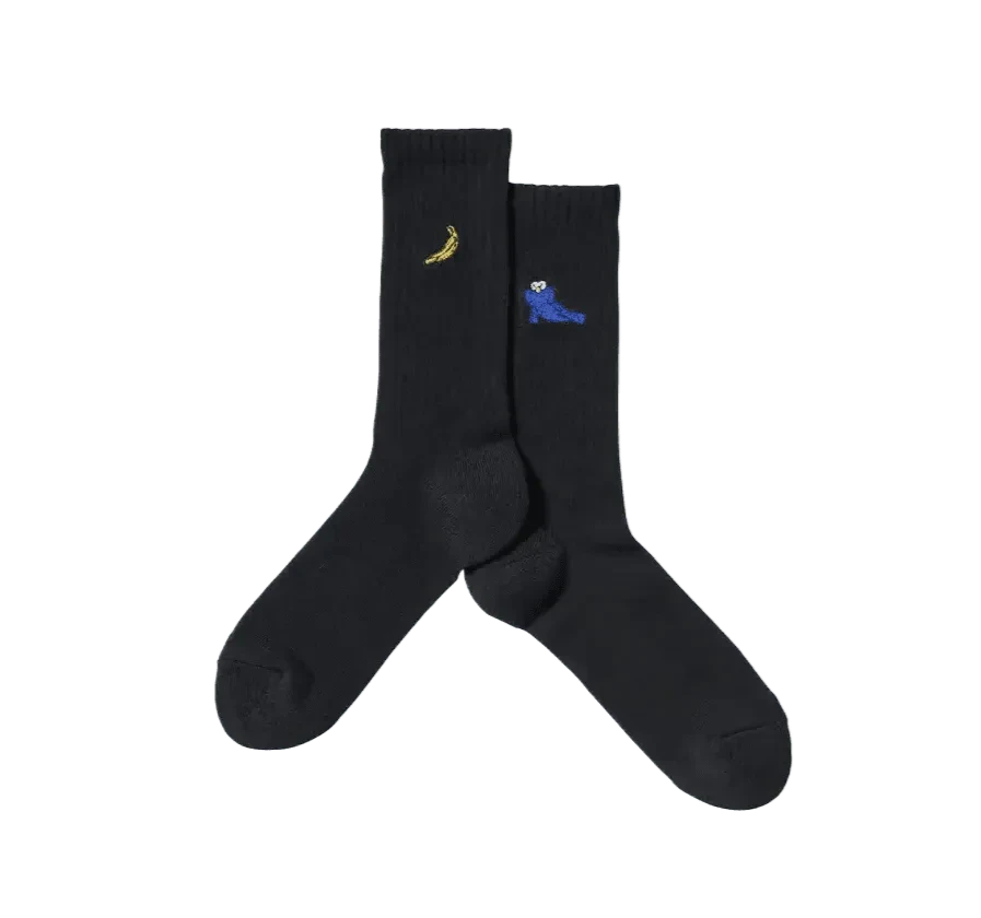 Kaws Black Calcetas