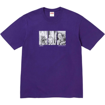 Supreme Purple Mister Cartoon tee