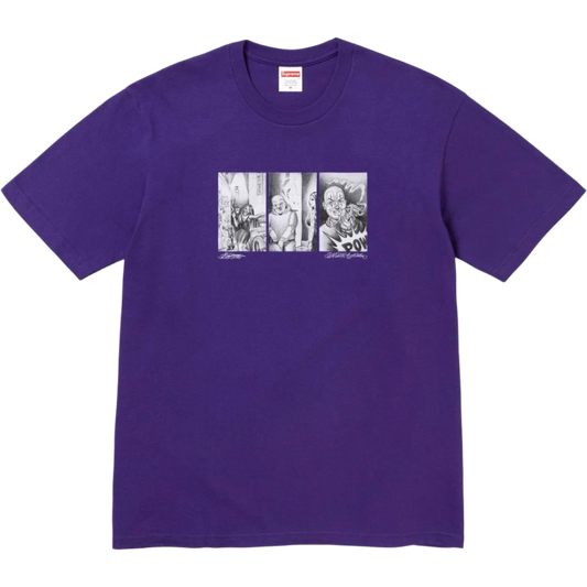 Supreme Purple Mister Cartoon tee