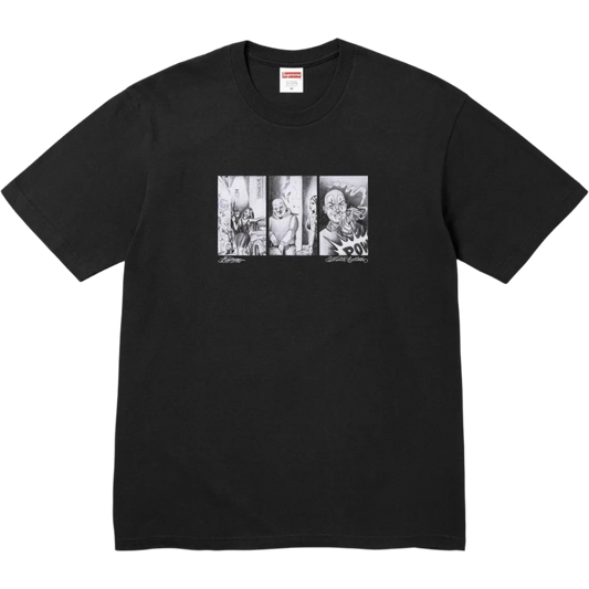 Supreme Black Mister Cartoon tee