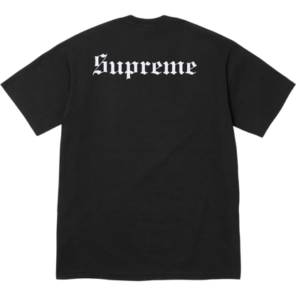 Supreme Black Snow White tee