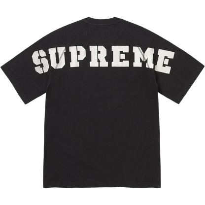 Supreme Black Stencil Thermal tee