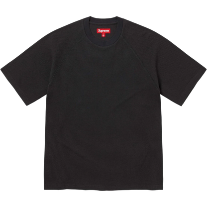 Supreme Black Stencil Thermal tee