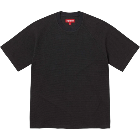 Supreme Black Stencil Thermal tee