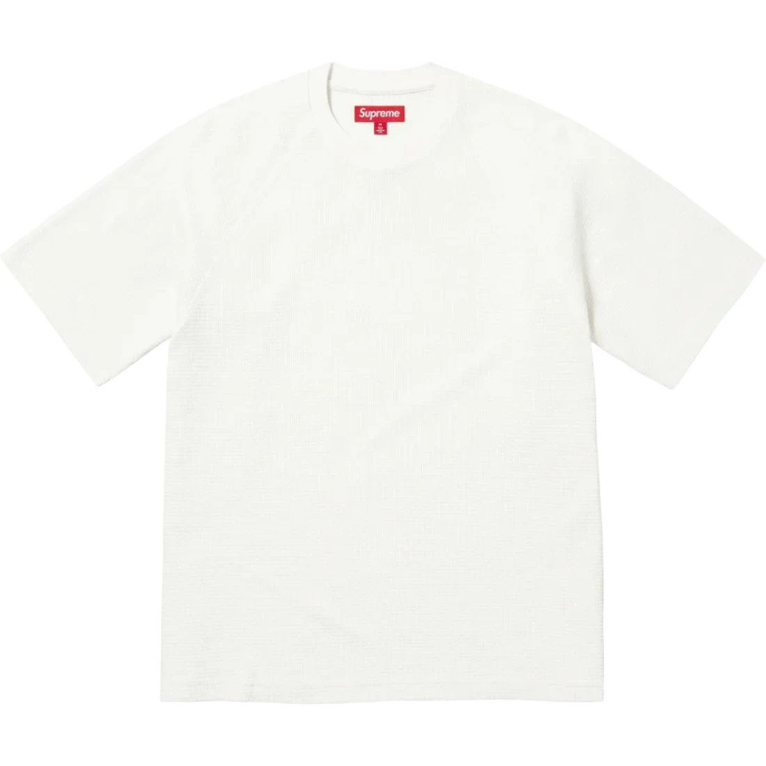 Supreme White Stencil Thermal tee