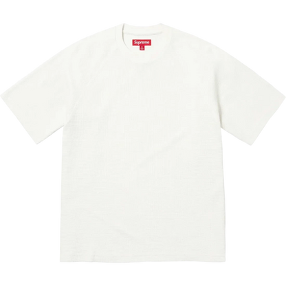 Supreme White Stencil Thermal tee