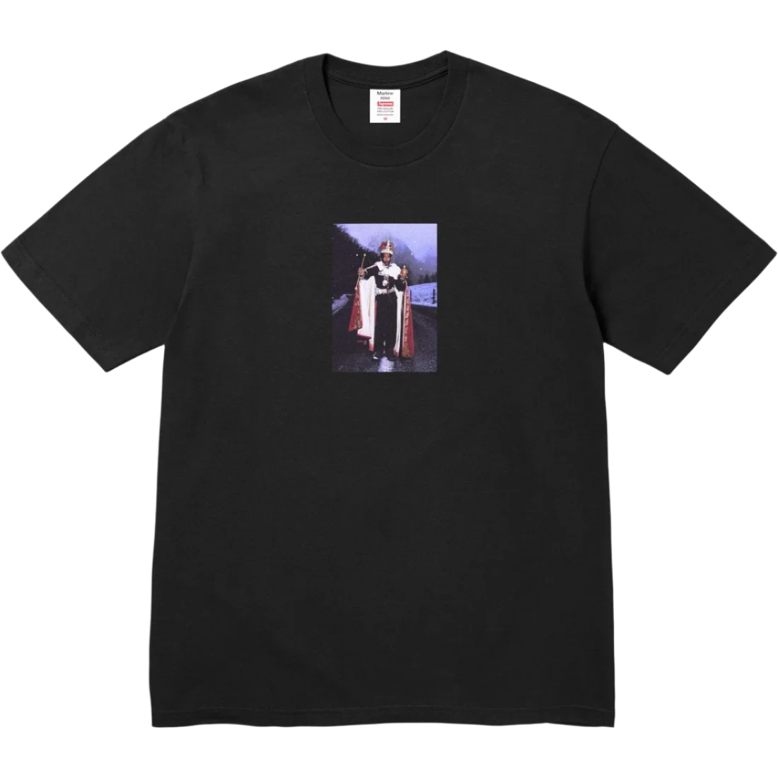 Supreme Black Lee Scratch tee