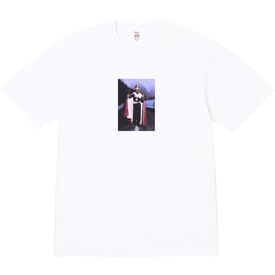 Supreme White Lee Scratch tee