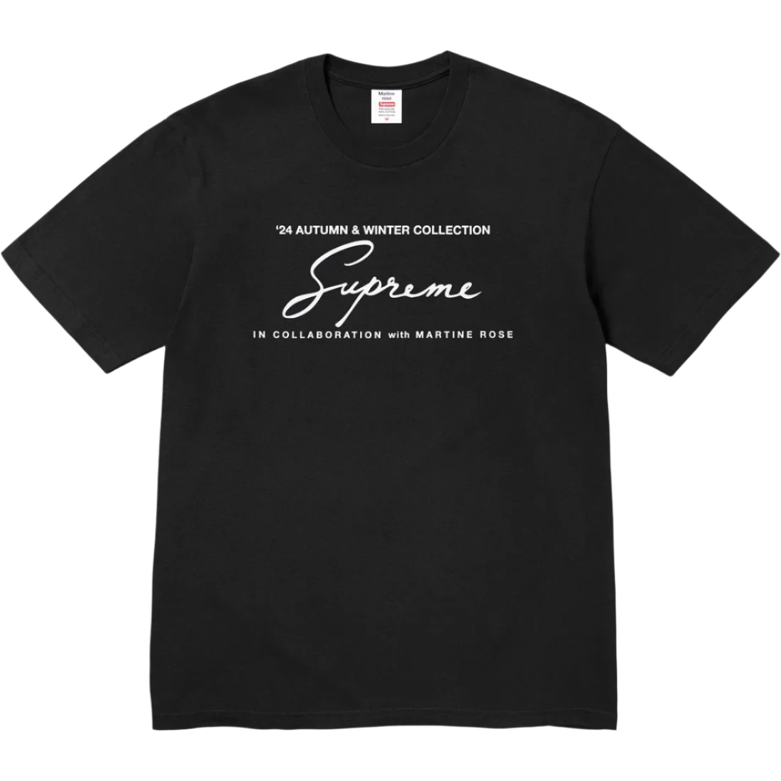 Supreme Black Martin Rose tee