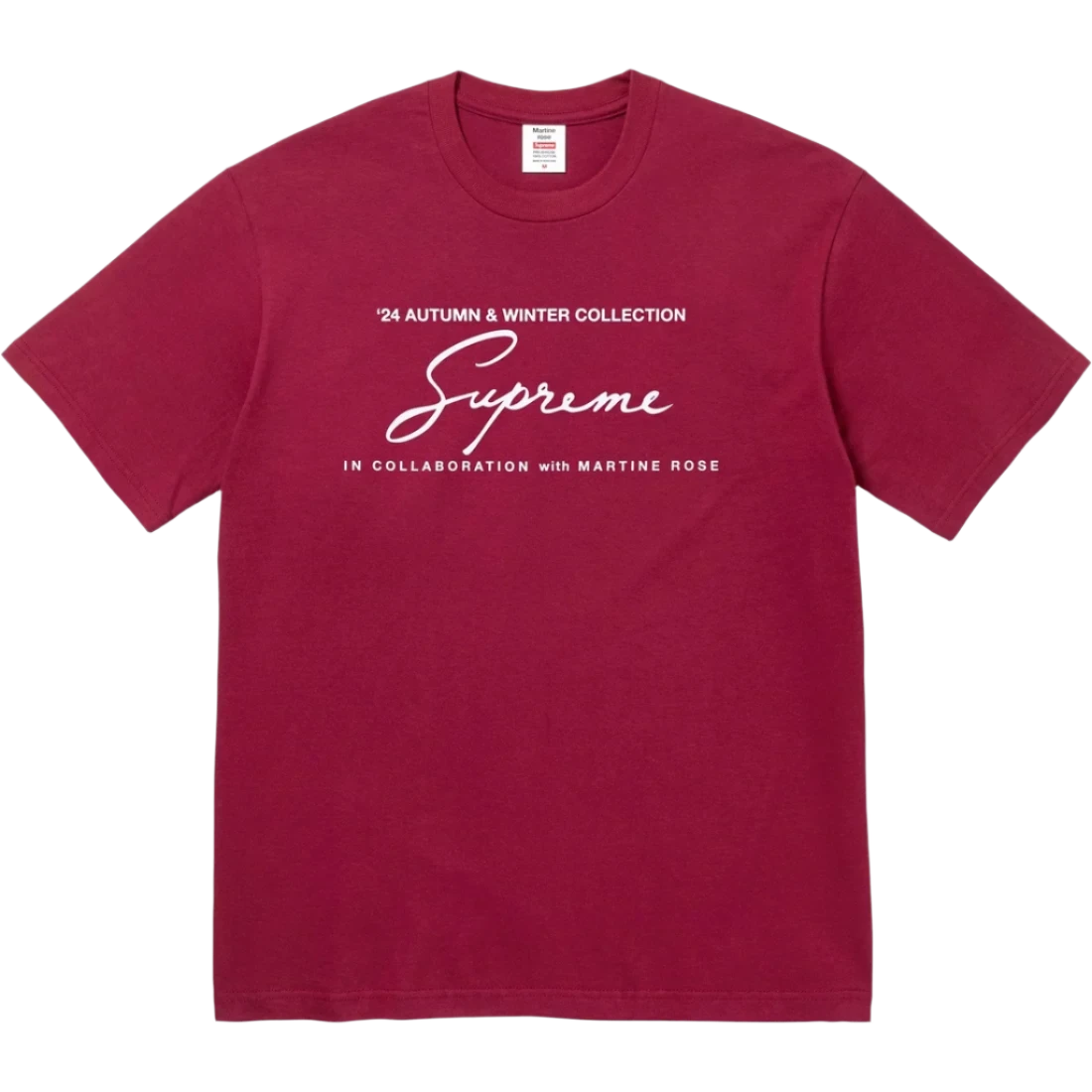 Supreme Red Martin Rose tee