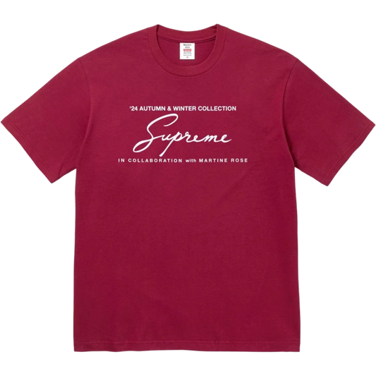 Supreme Red Martin Rose tee